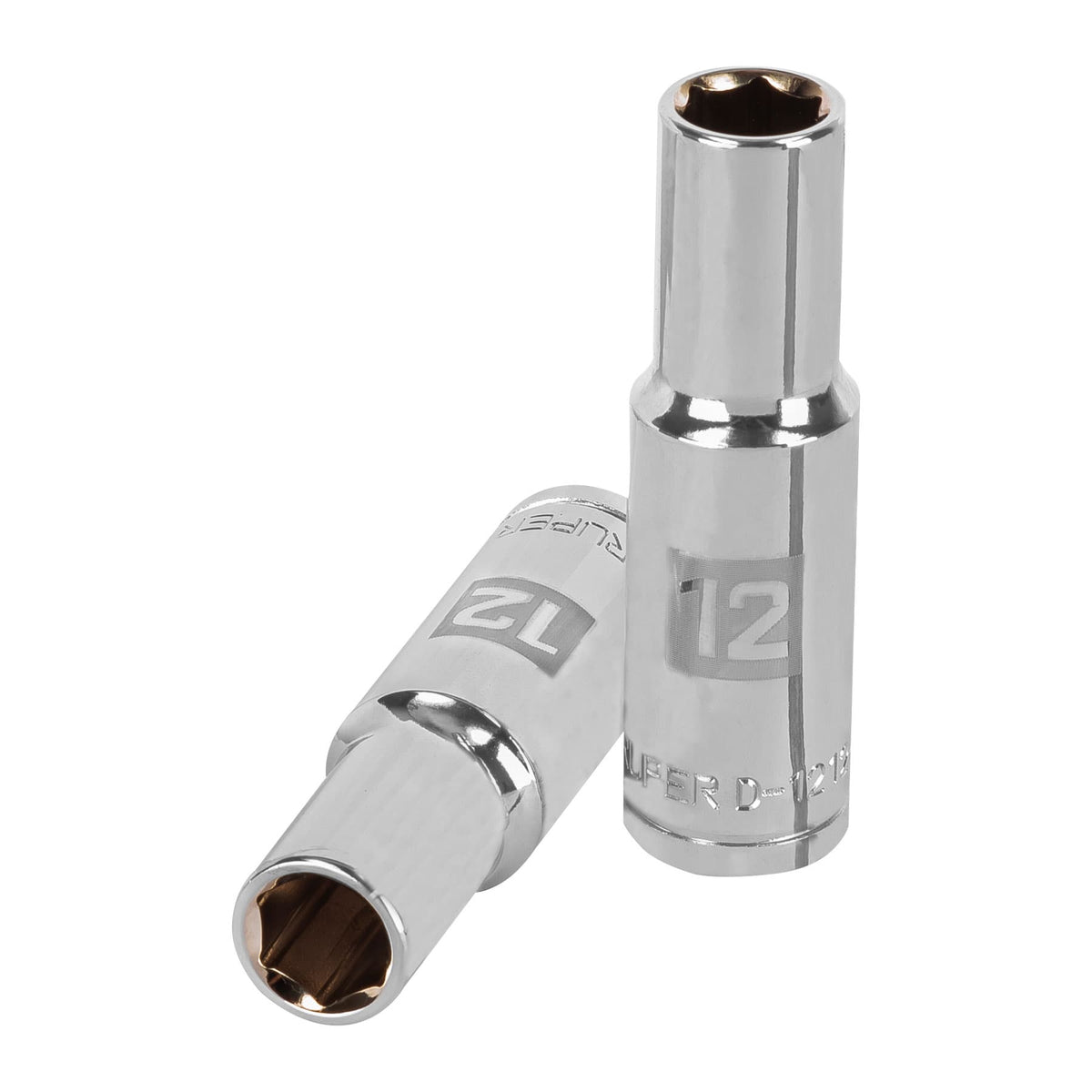 Dado largo de 12 mm 6 puntas cuadro 1/2' TRUPER — foto oficial 1