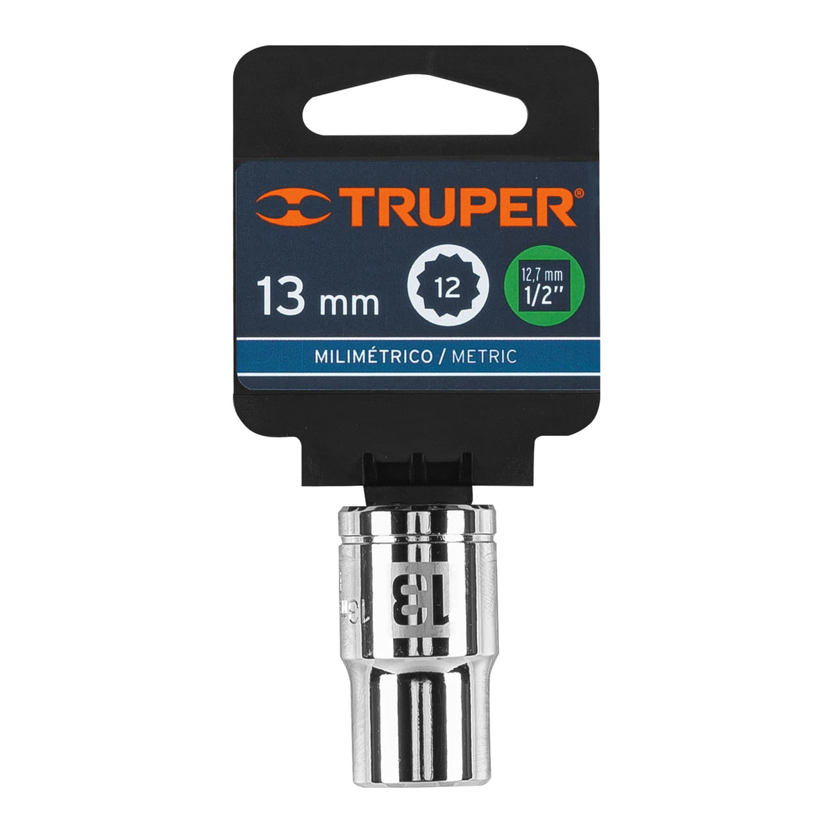 Dado de 13 mm 12 puntas cuadro 1/2' TRUPER — foto oficial 2