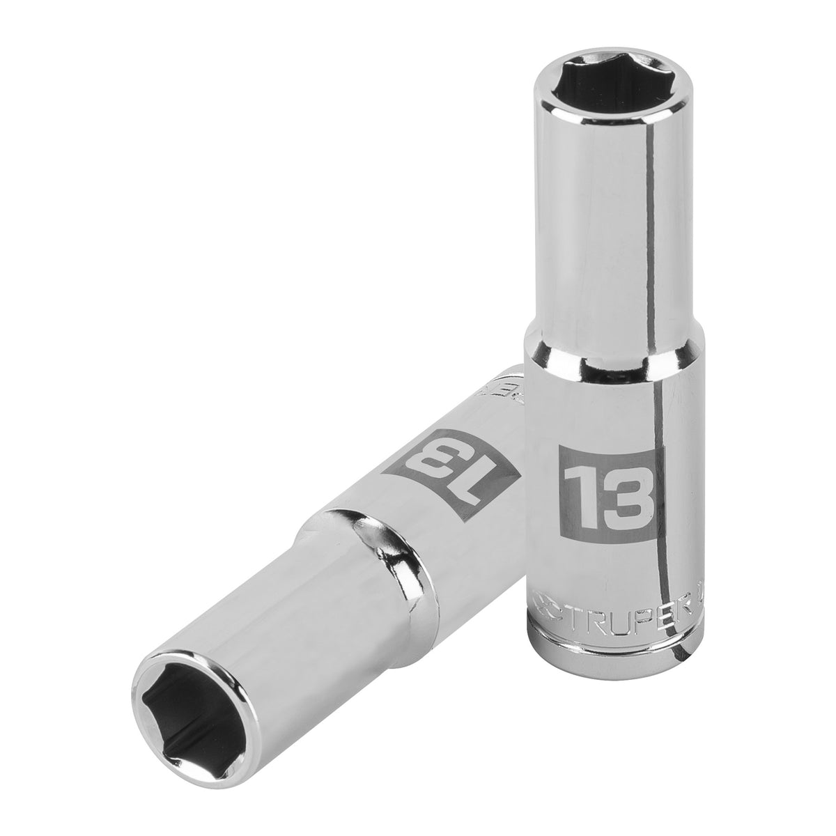 Dado largo de 13 mm 6 puntas cuadro 1/2' TRUPER — foto oficial 1