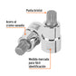 Dado punta corta bristol M14, cuadro 1/2', TRUPER, Truper, SKU 101246 — vista 3