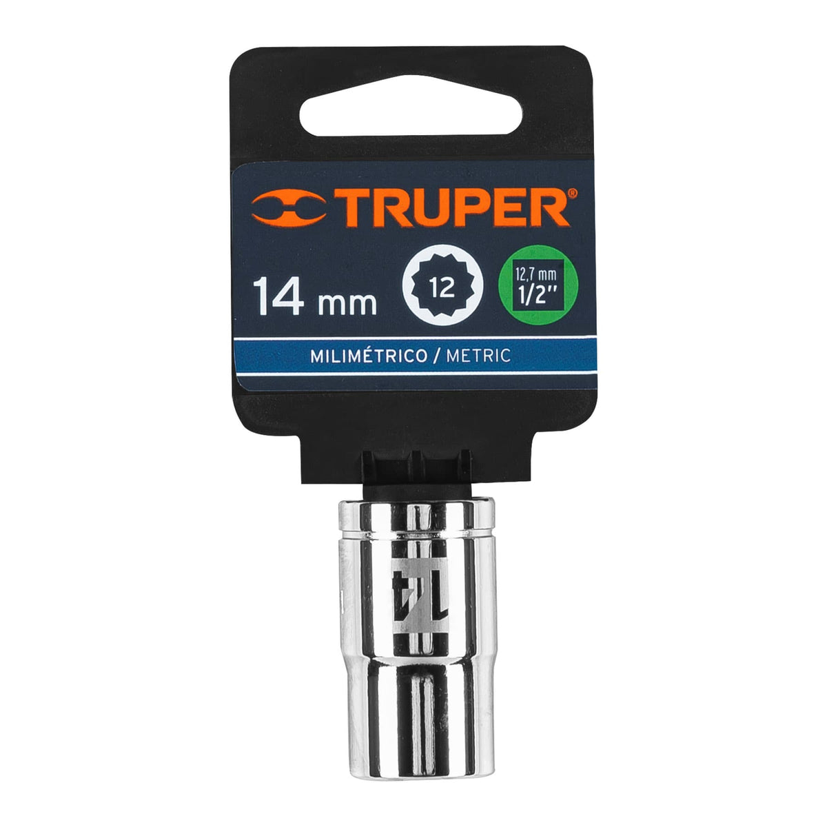 Dado de 14 mm 12 puntas cuadro 1/2' TRUPER — foto oficial 2