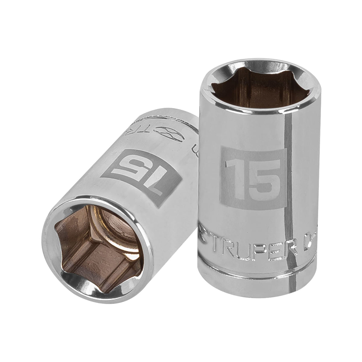 Dado de 15 mm 6 puntas cuadro 1/2' TRUPER — foto oficial 1