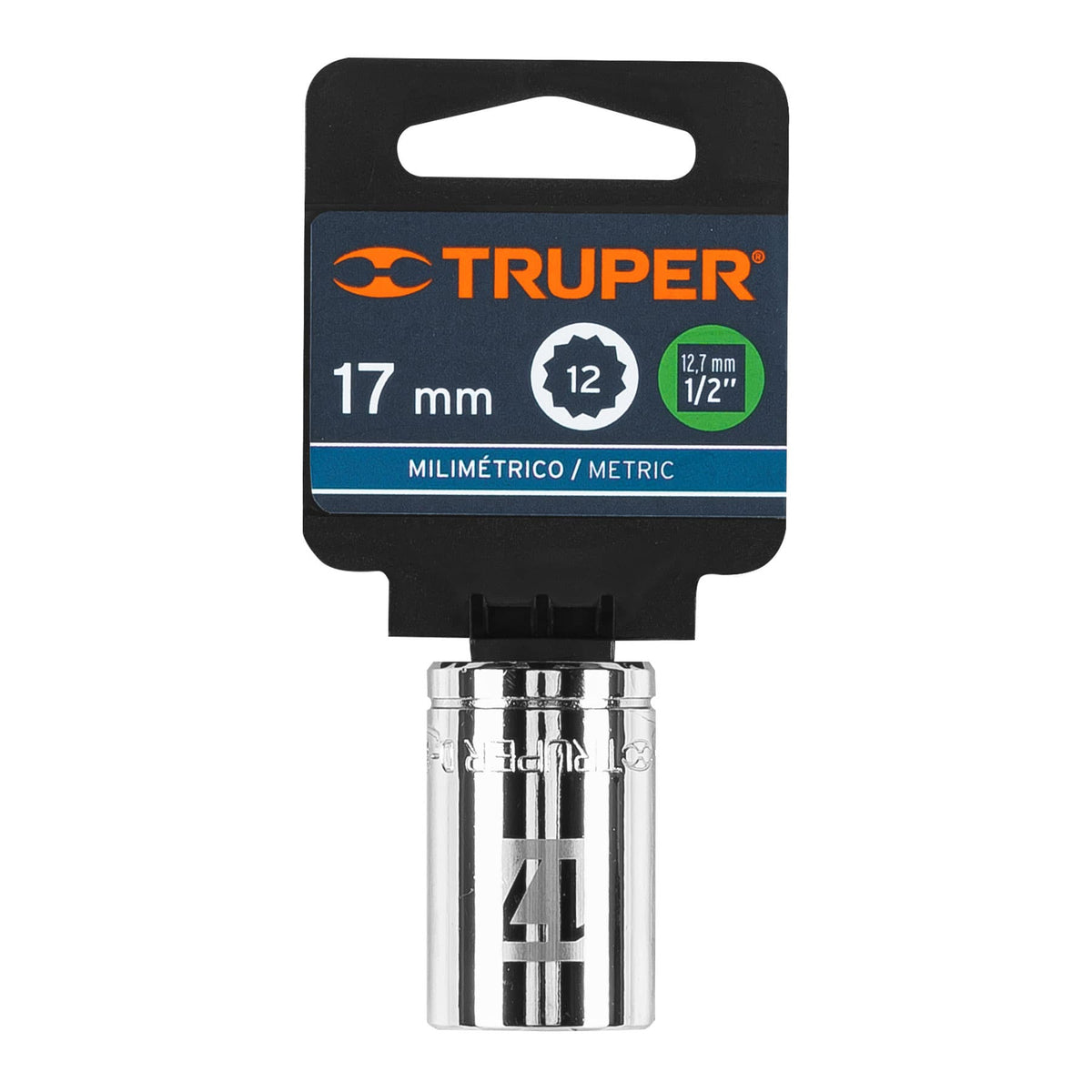Dado de 17 mm 12 puntas cuadro 1/2' TRUPER — foto oficial 2