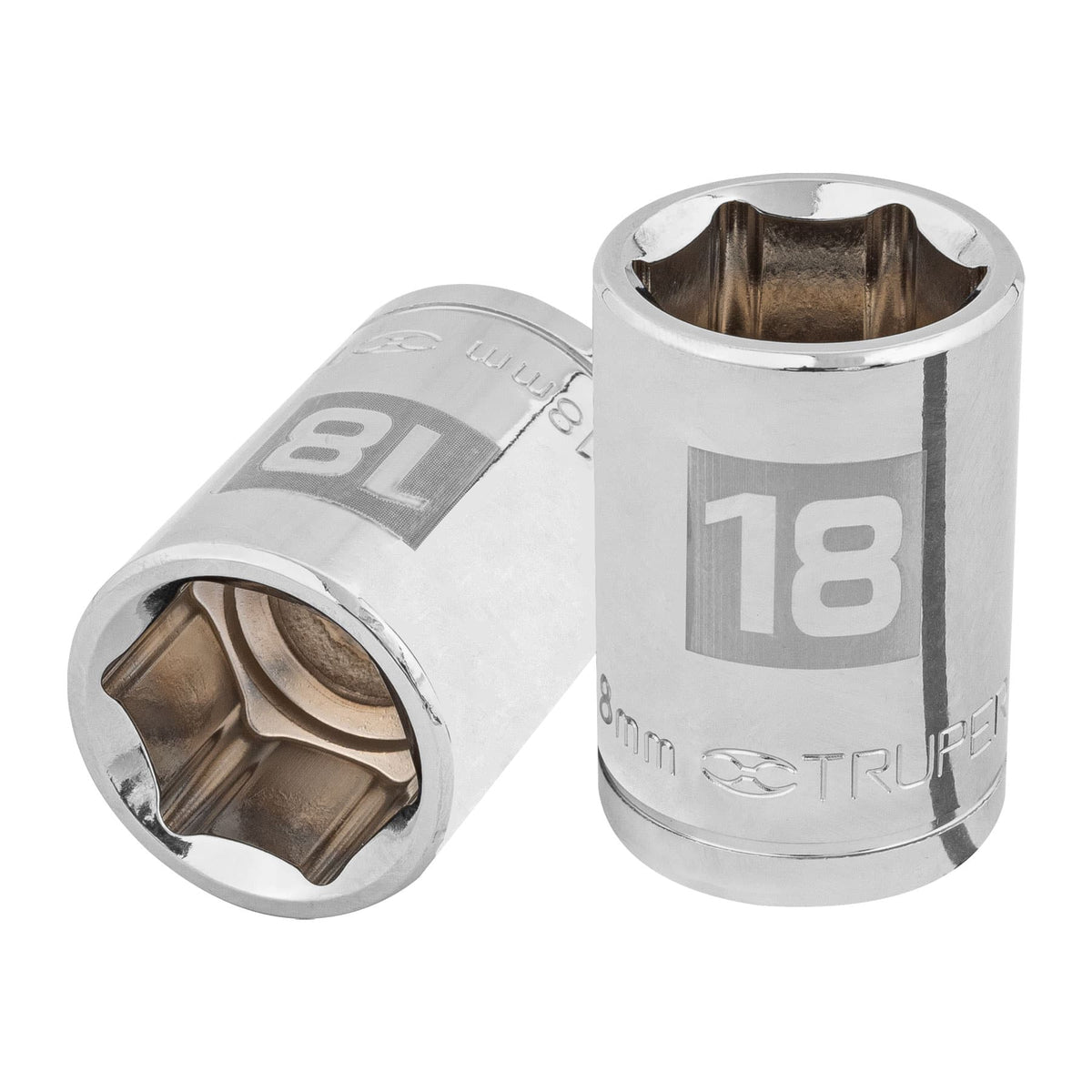 Dado de 18 mm 6 puntas cuadro 1/2' TRUPER — foto oficial 1