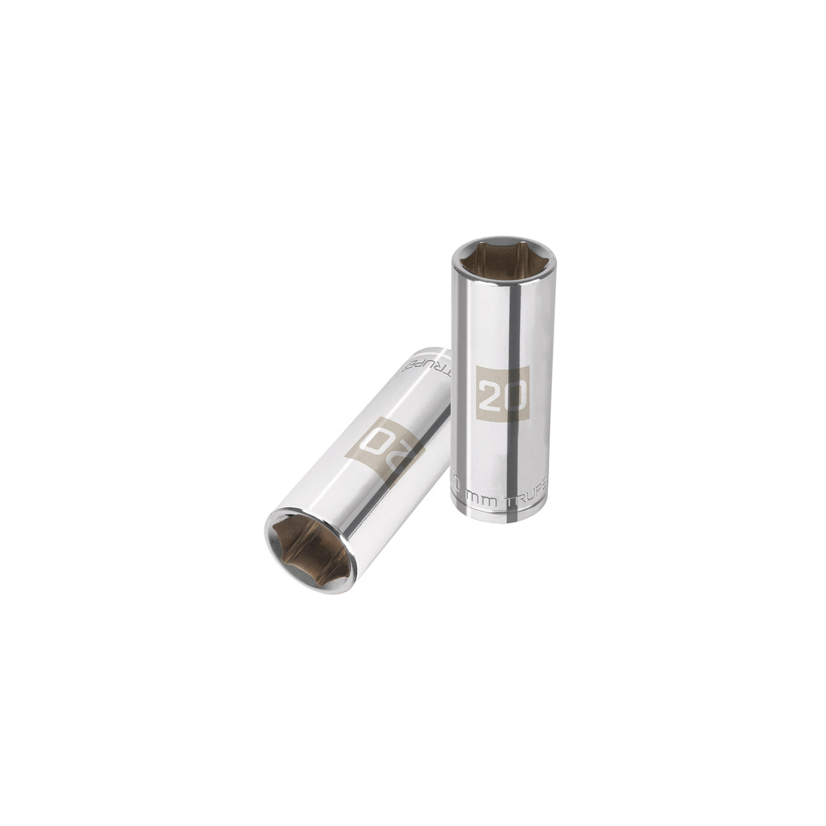 Dado largo de 20 mm, 6 puntas, cuadro 1/2', TRUPER, Truper, SKU 101008