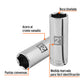 Dado largo de 21 mm, 6 puntas, cuadro 1/2', TRUPER, Truper, SKU 101009 — vista 3
