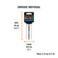 Dado largo de 22 mm, 6 puntas, cuadro 1/2', TRUPER, Truper, SKU 101010 — vista 5