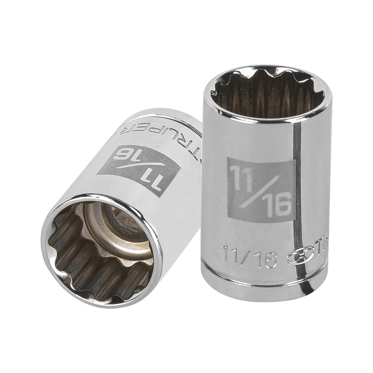 Dado de 11/16' 12 puntas cuadro 1/2' TRUPER — foto oficial 1