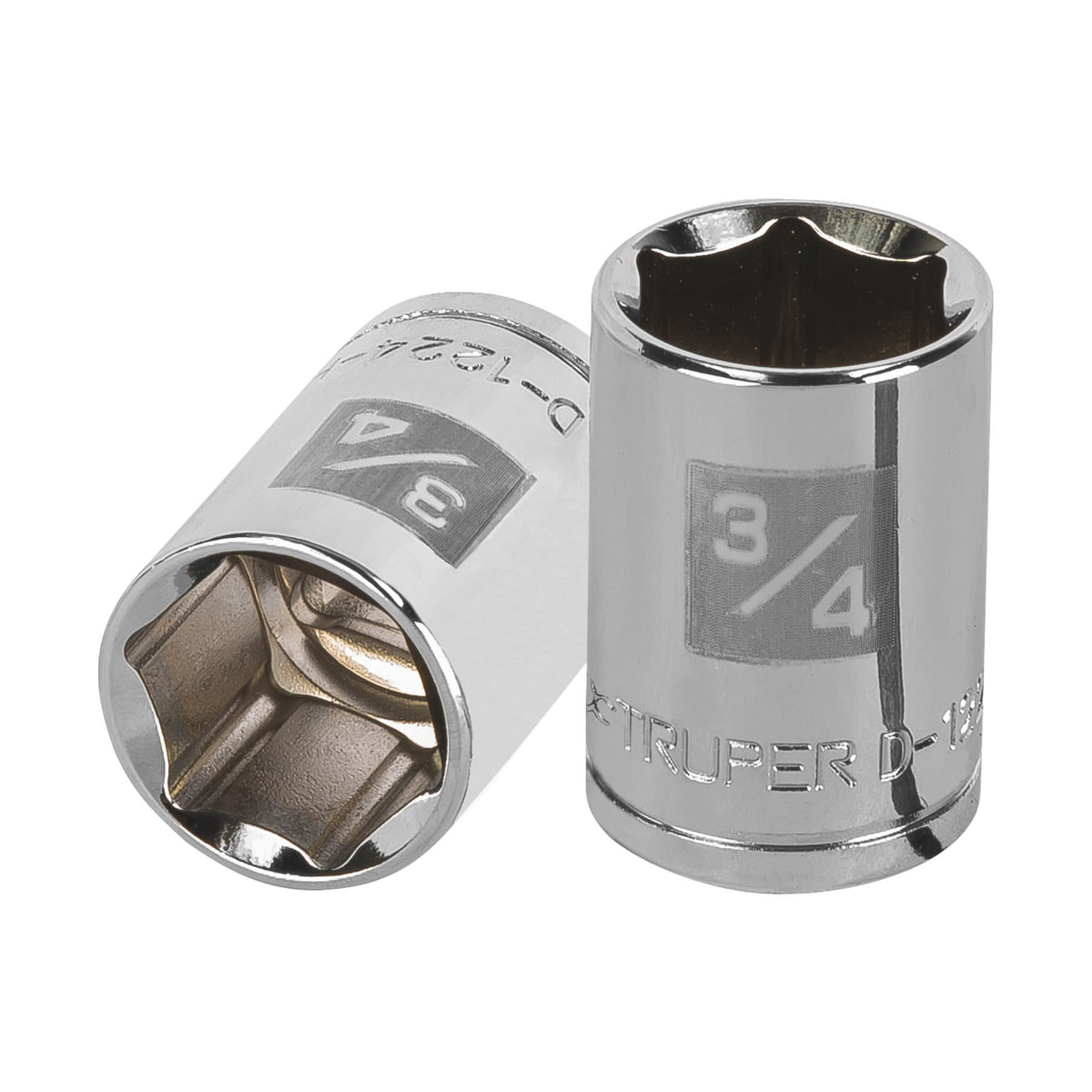 Dado de 3/4' 6 puntas cuadro 1/2' TRUPER — foto oficial 1