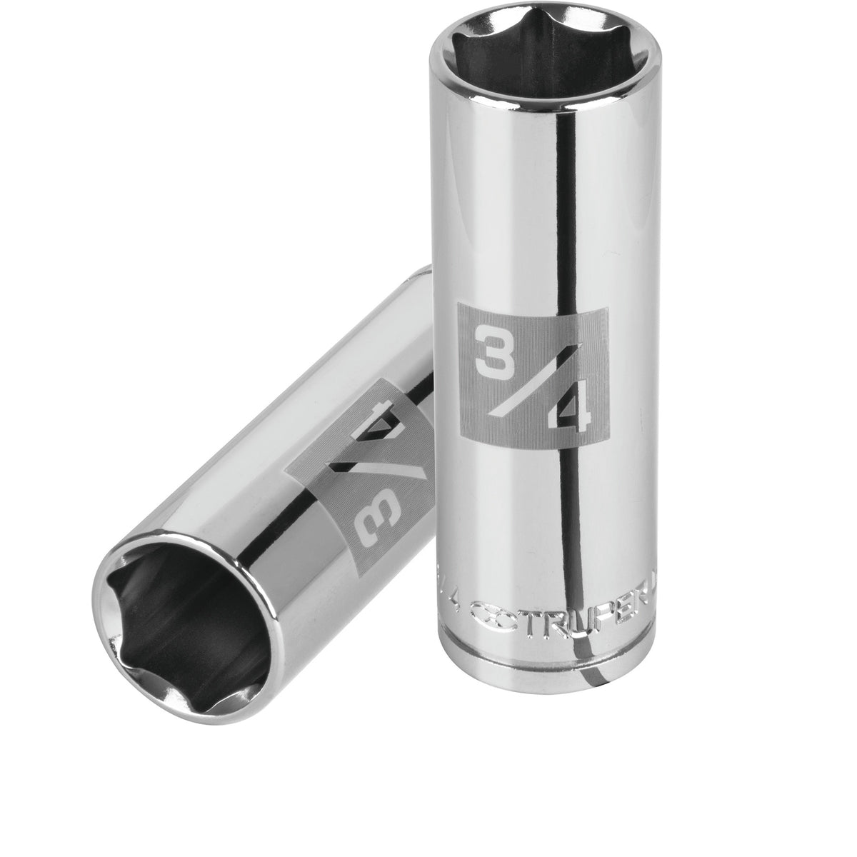 Dado largo de 3/4' 6 puntas cuadro 1/2' TRUPER — foto oficial 1