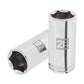 Dado largo de 26 mm, 6 puntas, cuadro 1/2', TRUPER, Truper, SKU 101014