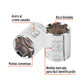 Dado de 27 mm, 6 puntas, cuadro 1/2', TRUPER, Truper, SKU 101007 — vista 3
