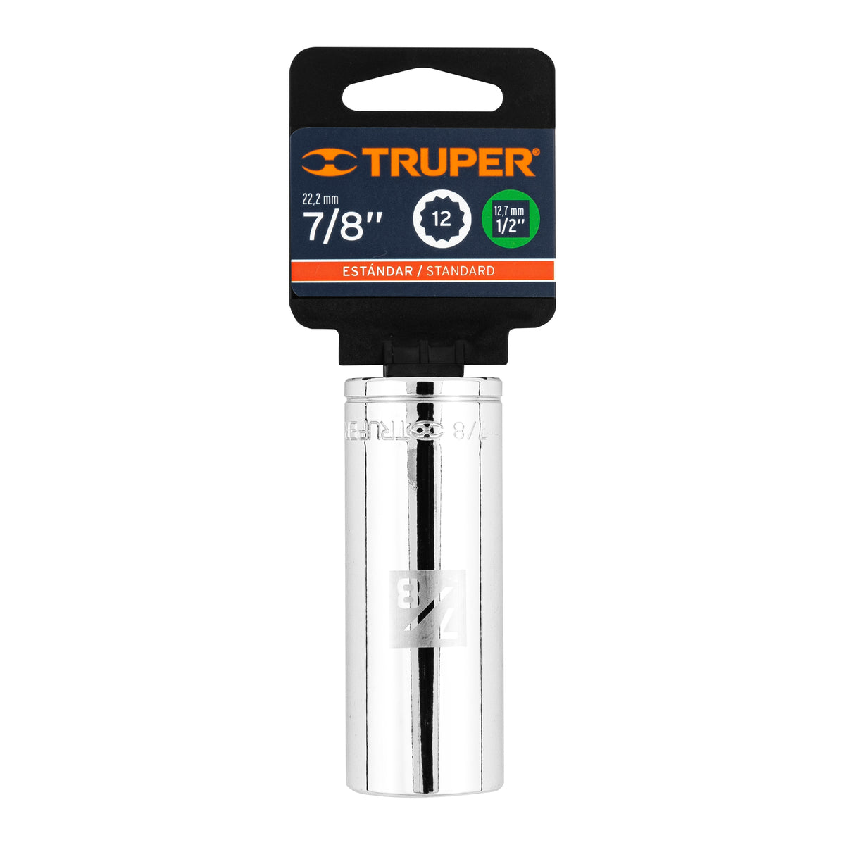 Dado largo de 7/8' 12 puntas cuadro 1/2' TRUPER — foto oficial 2