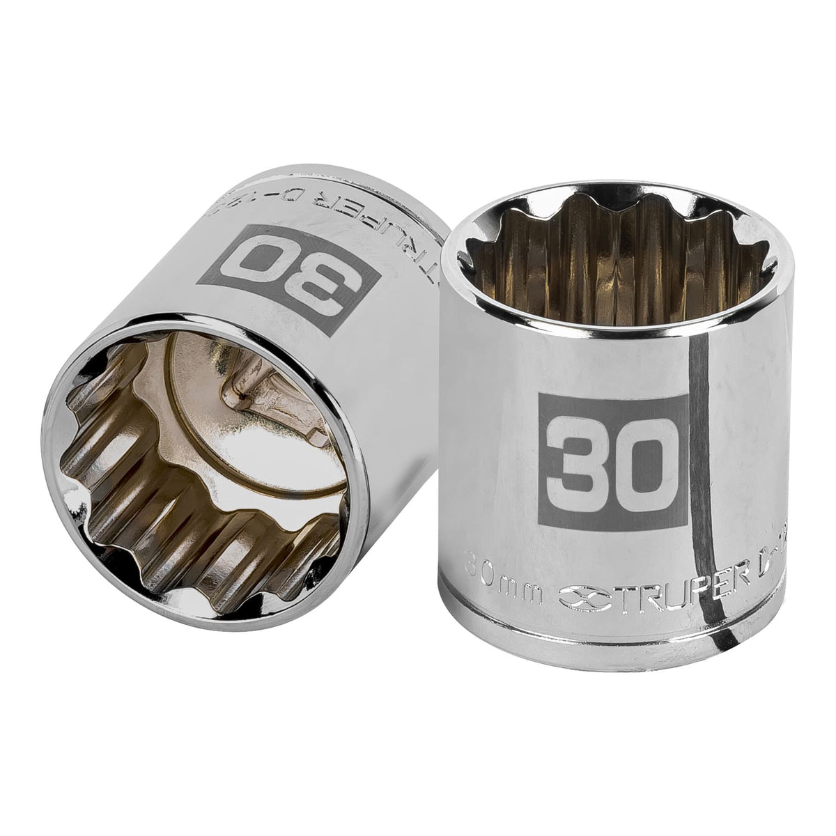 Dado de 30 mm 12 puntas cuadro 1/2' TRUPER — foto oficial 1