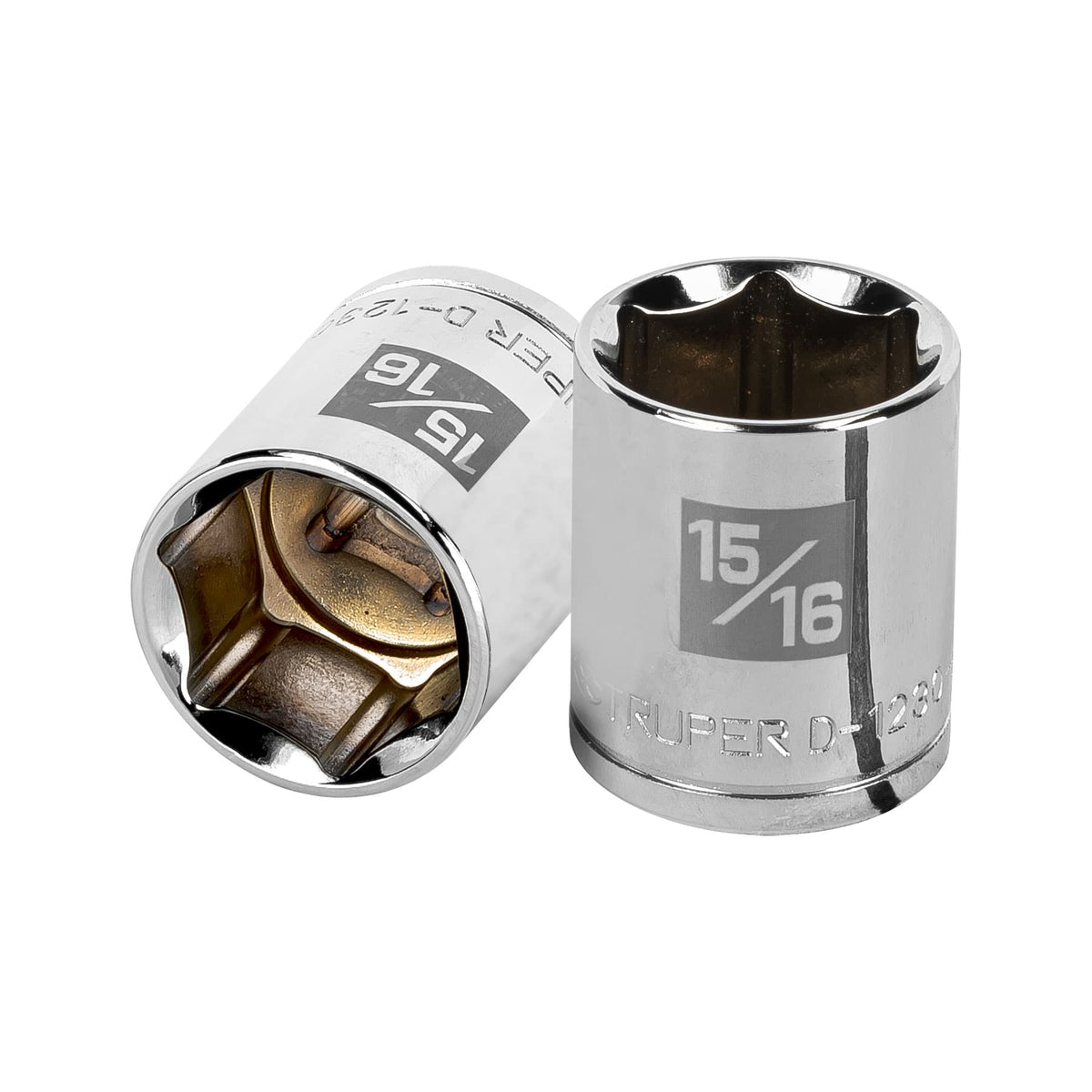 Dado de 15/16' 6 puntas cuadro 1/2' TRUPER — foto oficial 1