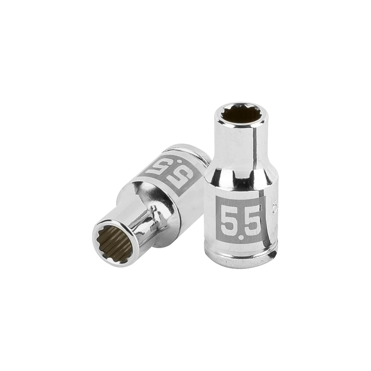 Dado de 5.5 mm, 12 puntas, cuadro 1/4', TRUPER — foto oficial 1