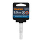 Dado largo de 5.5 mm, 6 puntas, cuadro 1/4', TRUPER — foto oficial 2