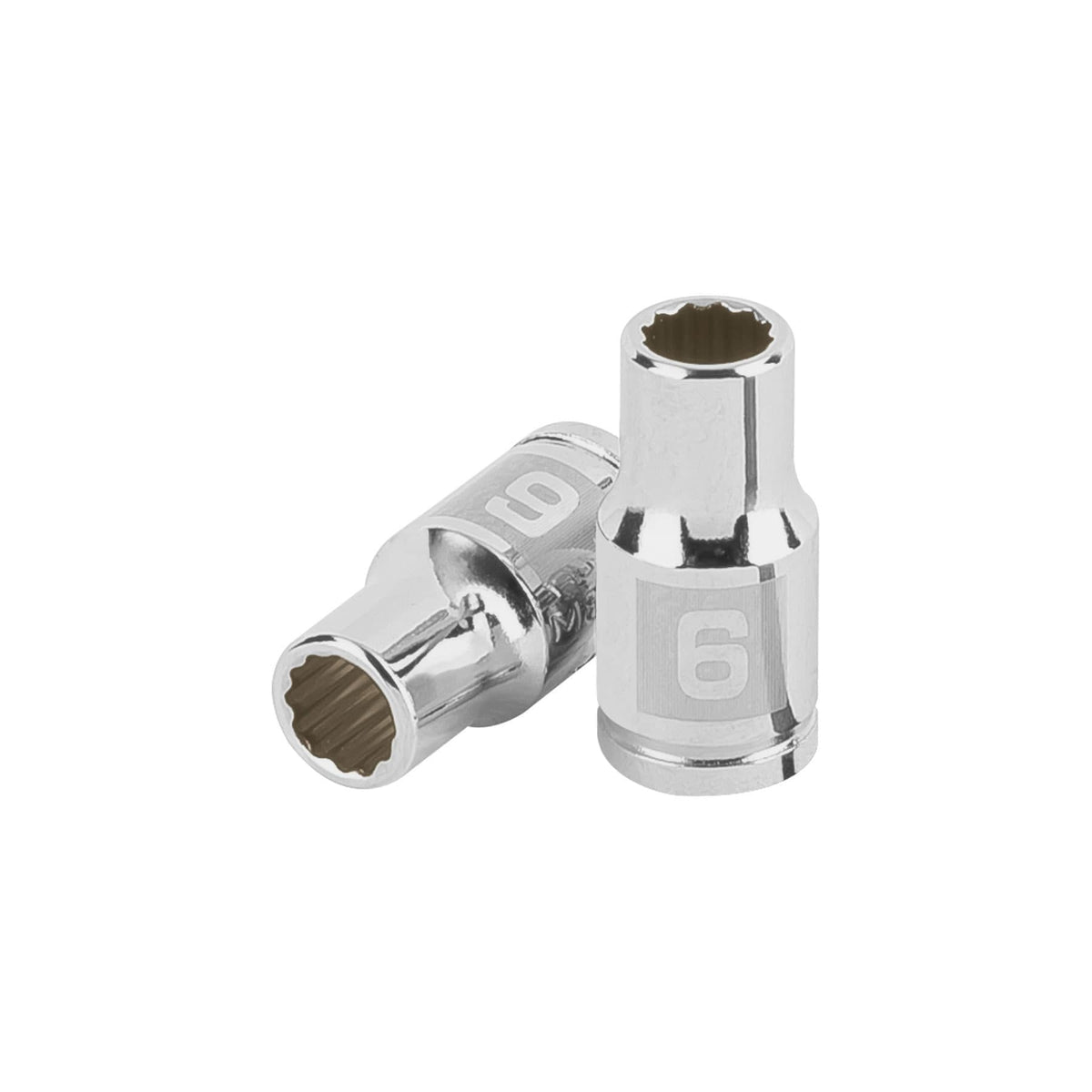 Dado de 6 mm, 12 puntas, cuadro 1/4', TRUPER, Truper, SKU 100978
