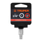 Dado de 3/16' 6 puntas cuadro 1/4' TRUPER — foto oficial 2