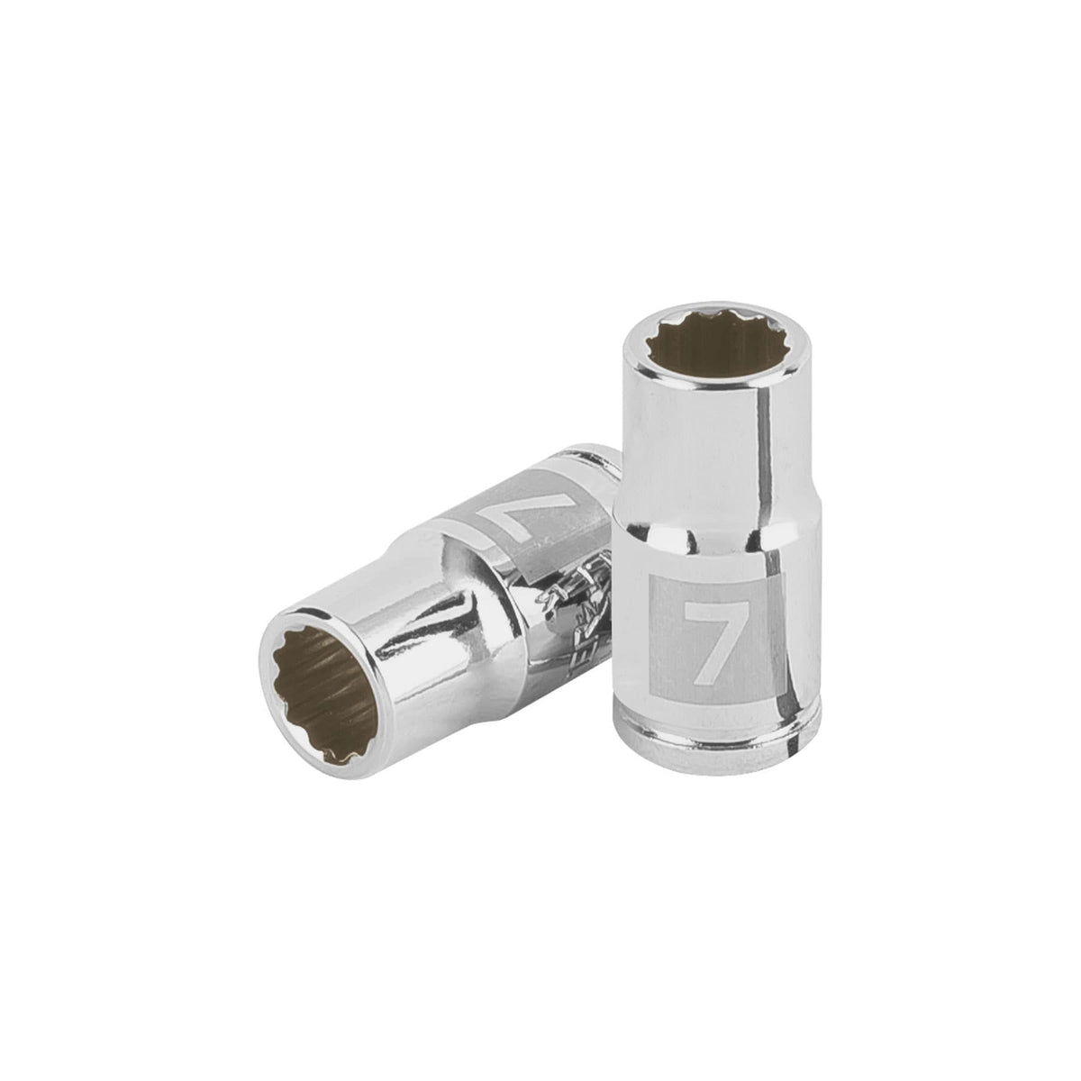 Dado de 7 mm, 12 puntas, cuadro 1/4', TRUPER, Truper, SKU 100979