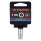 Dado de 7 mm 6 puntas cuadro 1/4' TRUPER — foto oficial 2