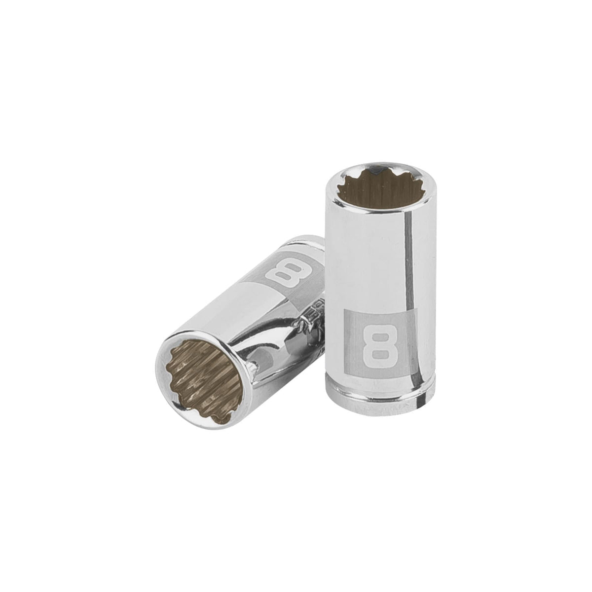 Dado de 8 mm, 12 puntas, cuadro 1/4', TRUPER, Truper, SKU 100980