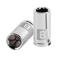 Dado de 8 mm 6 puntas cuadro 1/4' TRUPER — foto oficial 1