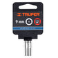 Dado de 9 mm 6 puntas cuadro 1/4' TRUPER — foto oficial 2