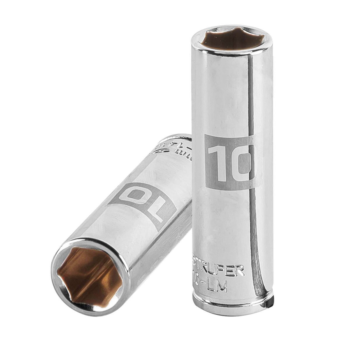 Dado largo de 10 mm 6 puntas cuadro 1/4' TRUPER — foto oficial 1