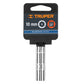 Dado largo de 10 mm 6 puntas cuadro 1/4' TRUPER — foto oficial 2