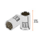 Dado de 11 mm, 12 puntas, cuadro 1/4', TRUPER, Truper, SKU 100984 — vista 4