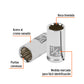 Dado de 11/32', 12 puntas, cuadro 1/4', TRUPER, Truper, SKU 100879 — vista 3