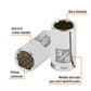 Dado de 3/8', 12 puntas, cuadro 1/4', TRUPER, Truper, SKU 100961 — vista 3