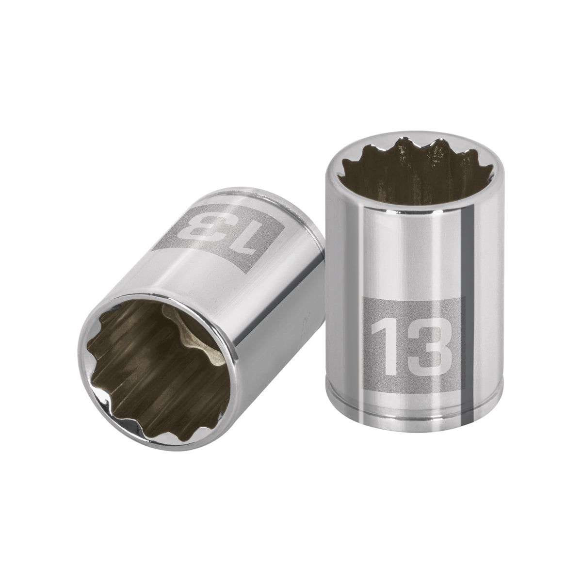 Dado de 13 mm, 12 puntas, cuadro 1/4', TRUPER, Truper, SKU 100987
