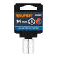 Dado de 14 mm, 6 puntas, cuadro 1/4', TRUPER, Truper, SKU 100967 — vista 2