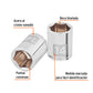 Dado de 14 mm, 6 puntas, cuadro 1/4', TRUPER, Truper, SKU 100967 — vista 3