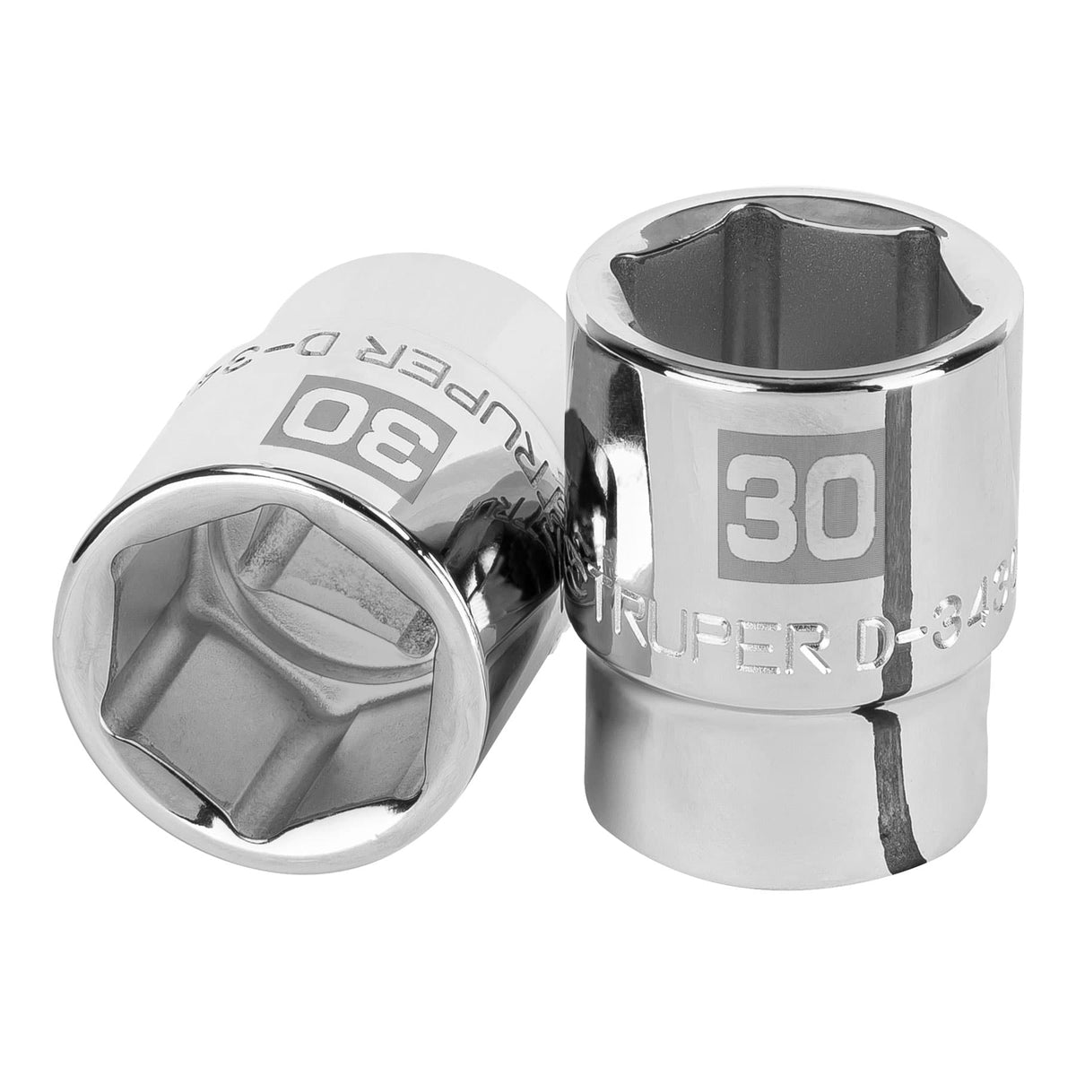 Dado de 30 mm 6 puntas cuadro 3/4' TRUPER — foto oficial 1