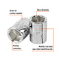 Dado de 1', 6 puntas, cuadro 3/4', TRUPER, Truper, SKU 101016 — vista 3