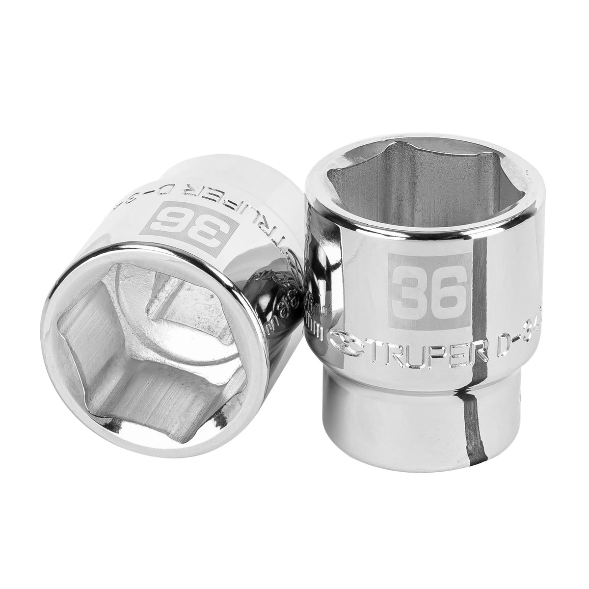 Dado de 36 mm 6 puntas cuadro 3/4' TRUPER — foto oficial 1