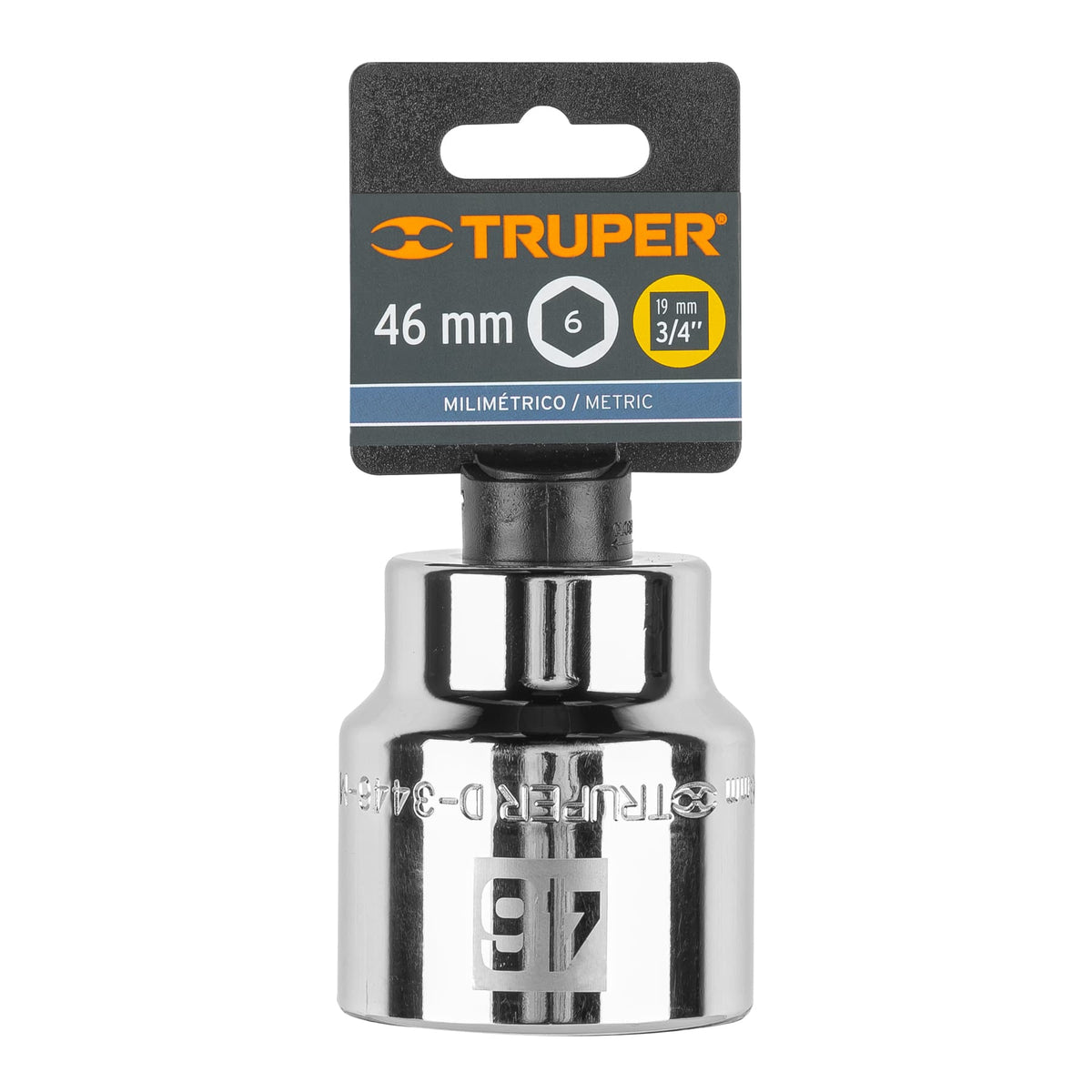 Dado de 46 mm 6 puntas cuadro 3/4' TRUPER — foto oficial 2