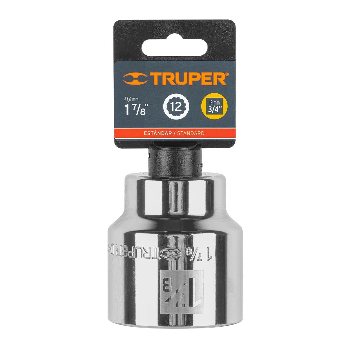 Dado de 1-7/8' 12 puntas cuadro 3/4' TRUPER — foto oficial 2