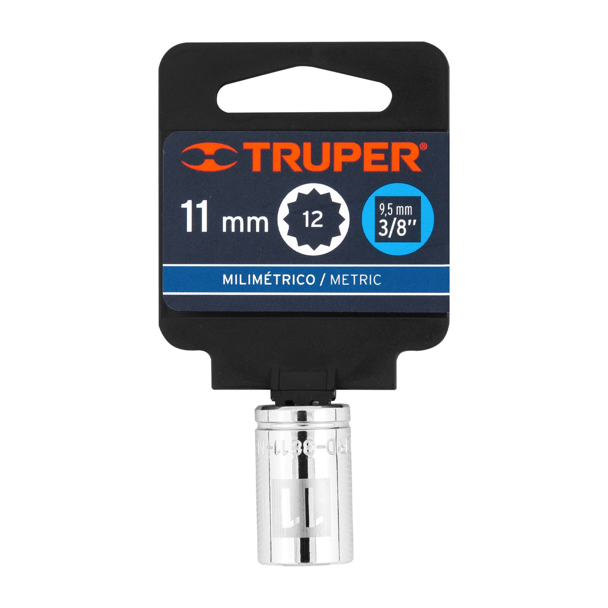Dado de 11 mm 12 puntas cuadro 3/8' TRUPER — foto oficial 2