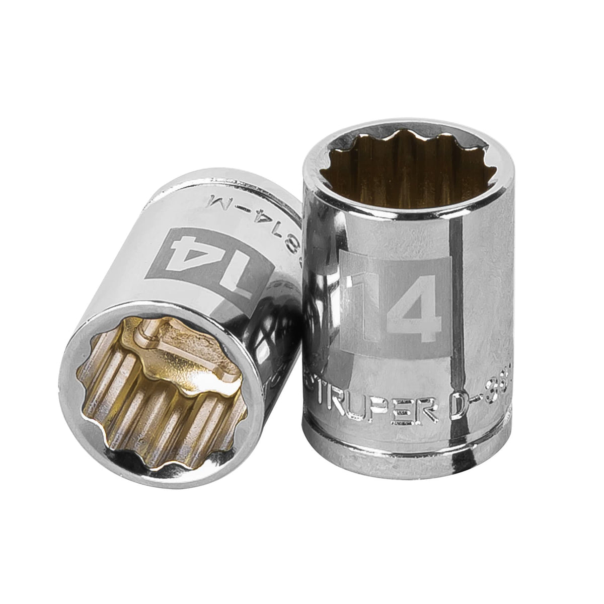 Dado de 14 mm 12 puntas cuadro 3/8' TRUPER — foto oficial 1