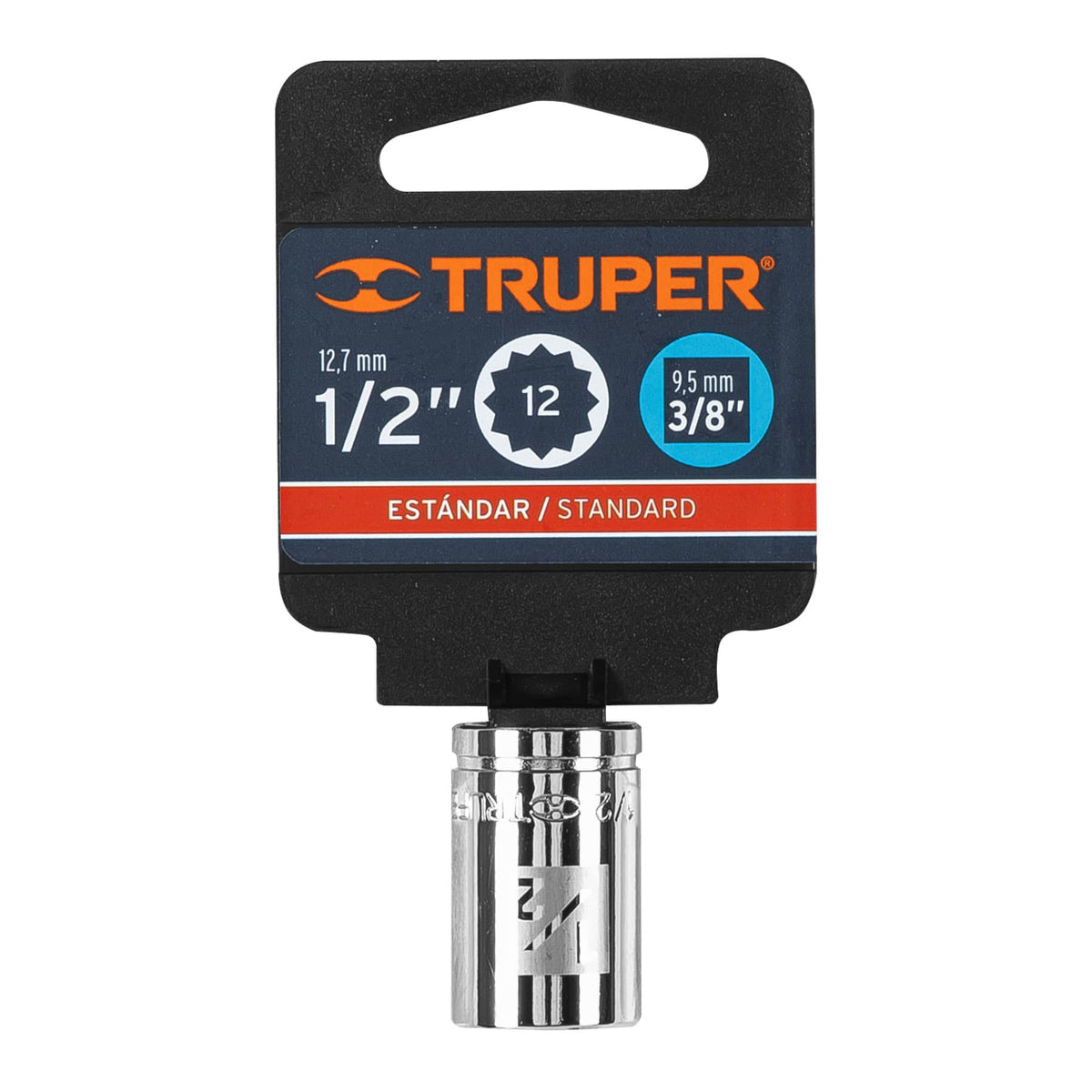 Dado de 1/2' 12 puntas cuadro 3/8' TRUPER — foto oficial 2