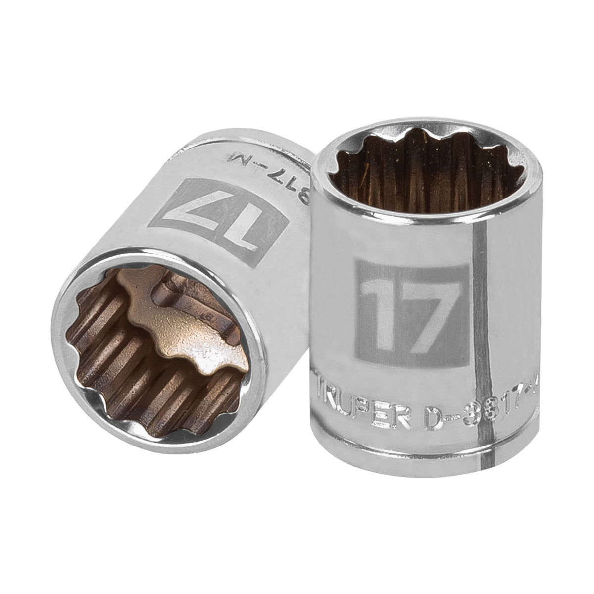 Dado de 17 mm 12 puntas cuadro 3/8' TRUPER — foto oficial 1