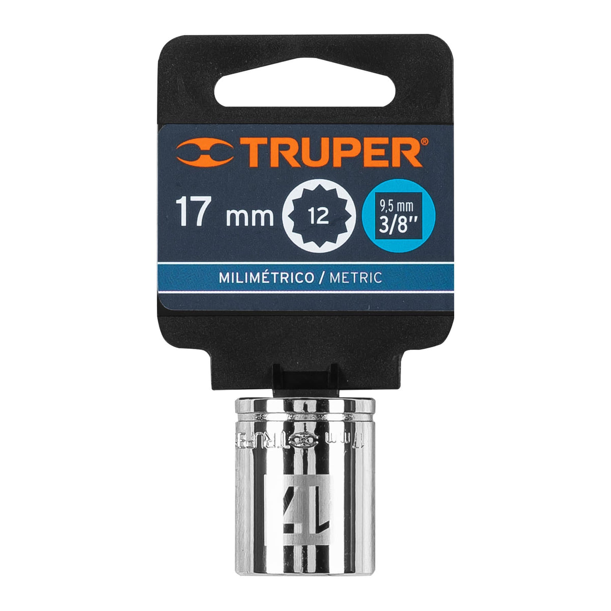 Dado de 17 mm 12 puntas cuadro 3/8' TRUPER — foto oficial 2