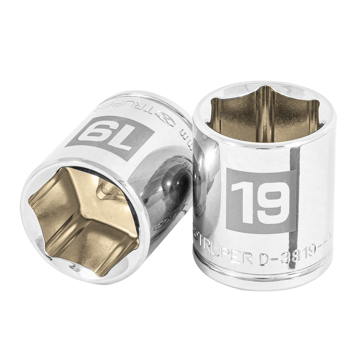 Dado de 19 mm 6 puntas cuadro 3/8' TRUPER — foto oficial 1