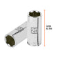 Dado largo de 20 mm, 6 puntas, cuadro 3/8', TRUPER, Truper, SKU 100995 — vista 4
