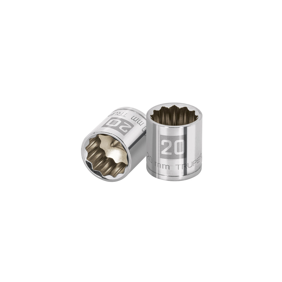 Dado de 20 mm 12 puntas cuadro 3/8' TRUPER — foto oficial 1