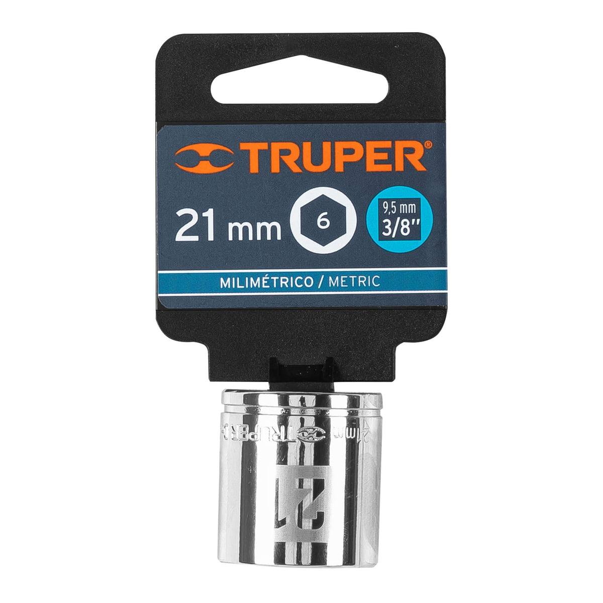Dado de 21 mm 6 puntas cuadro 3/8' TRUPER — foto oficial 2